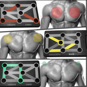 Premium 9-1 push up rack